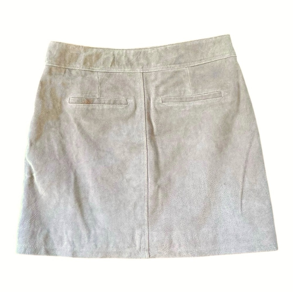 BLANK NYC | NWOT Suede Zippered Mini Skirt in Bare It All, Size 27 - Picture 6 of 15